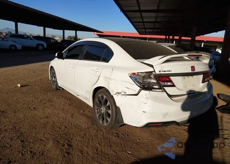 2013 Honda Civic Si from USA, damaged, VIN 2HGFB6E57DH705148